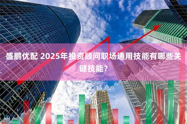盛鹏优配 2025年投资顾问职场通用技能有哪些关键技能？