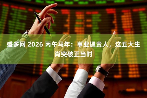 盛多网 2026 丙午马年：事业遇贵人，这五大生肖突破正当时